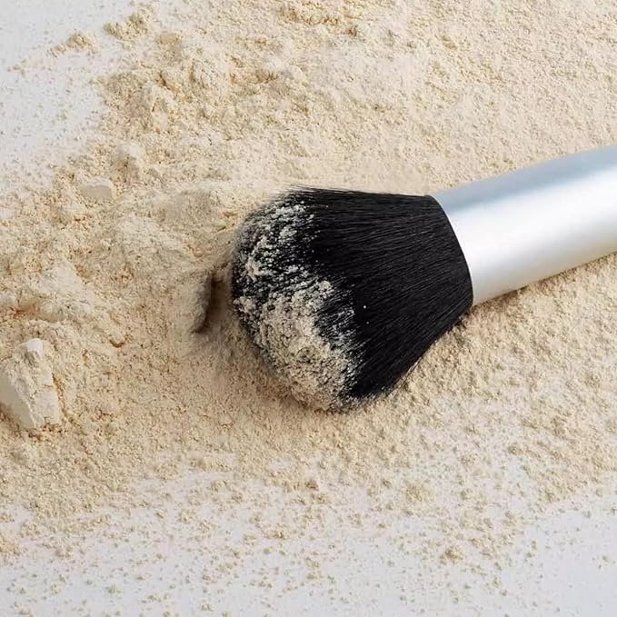 T. LeClerc Loose Facial Powder - Face Makeup Setting Powder Longwear, Blendable Mineral Minimizes Pores & Perfects Skin Tones Blurs Fine Lines Foundation, Concealer, Smoothes, Mattifies (Camelia)