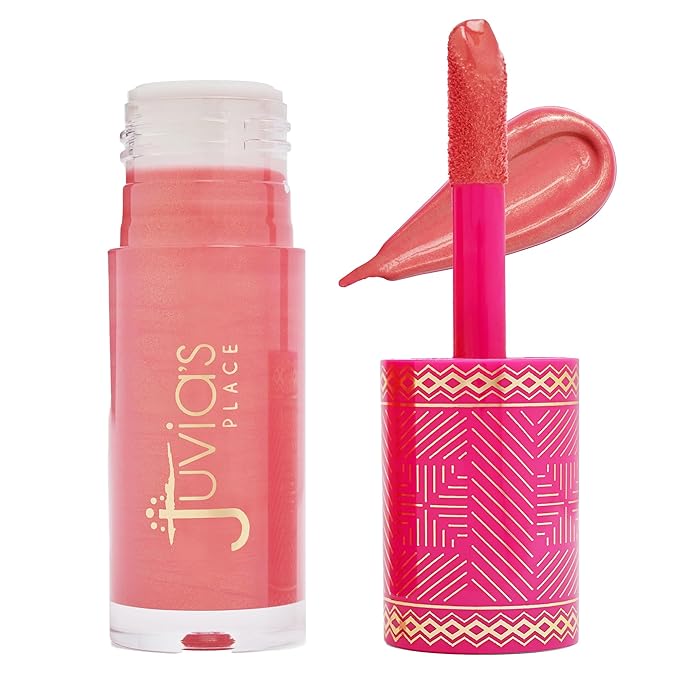 Juvia's Place Blushed Liquid Blush Lighter, 1 Count (Pack of 1), Soft Tulip Glow