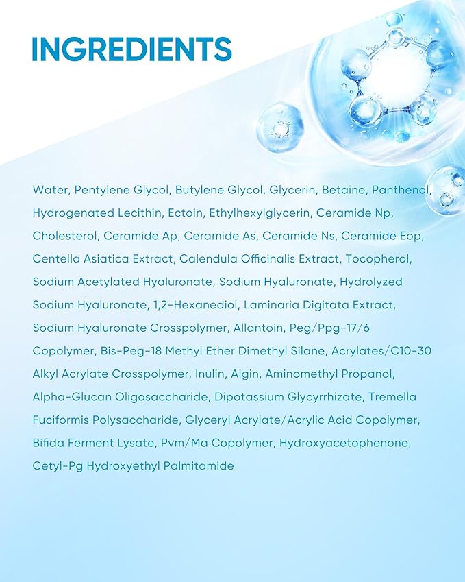 5X Ceramide Soothing Toner, Hydrating Skin Barrier Repair Calms Redness Facial Toner with Probiotics & Calendula for Sensitive & Dry Skin, Non-Alcohol, Cruelty-Free, Vegan Skincare