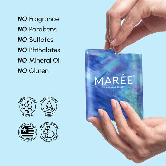 MAREE Eye Gels - Pads Under Eye Patches for Puffy Eyes and Dark Circles with Collagen & Hyaluronic Acid - Anti Wrinkles Under Eye Masks Skincare Treatment for Puffiness & Bags - Parches Para Ojeras