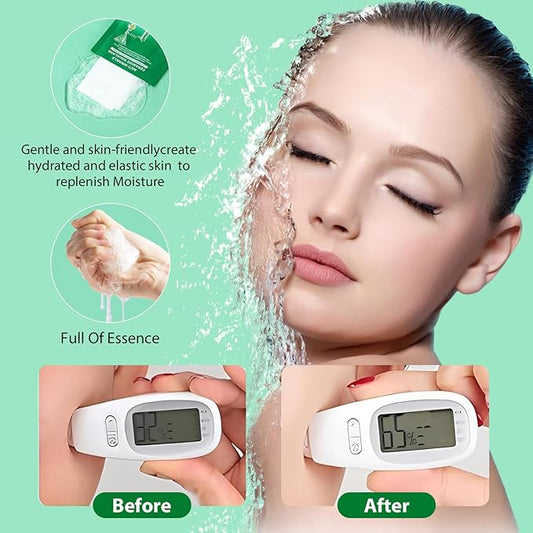 10 Sheets Face Masks Skincare for All Skin Types, Anti-Wrinkles Facial Sheet Masks for Women, Hydrating and Moisturizing Face Masks Suitable for Sensitive Skin, Bulk Facial Mask for Spa