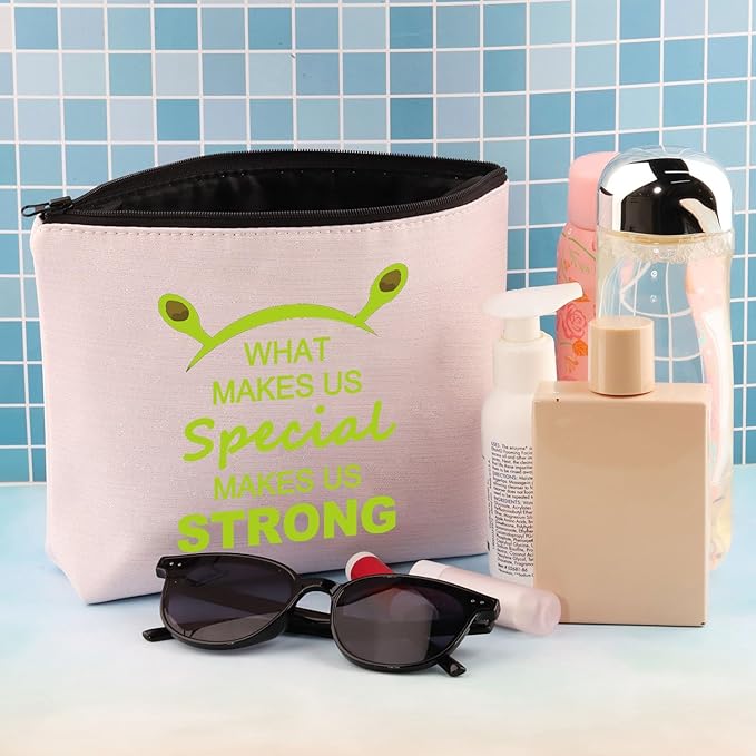 BDPWSS Monster The Musical Gift Monster Movie Makeup Bag What Makes Us Special Makes Us Strong Musical Theatre Gift (Makes Special)