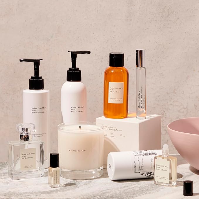 Maison Louis Marie - No.04 Bois de Balincourt Natural Body Oil | Luxury Clean Beauty + Non-Toxic Fragrance (4 fl oz | 118 ml)