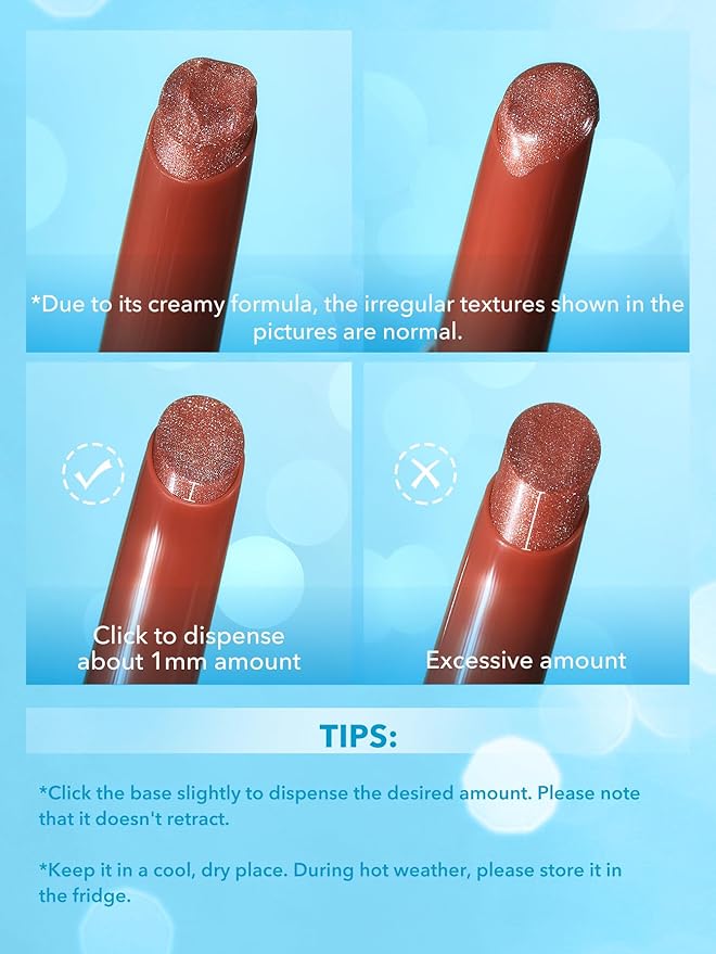 SHEGLAM Pout-Perfect Moisturizing Solid Lip Gloss Shimmer Lip Plumper - Violet Fizz