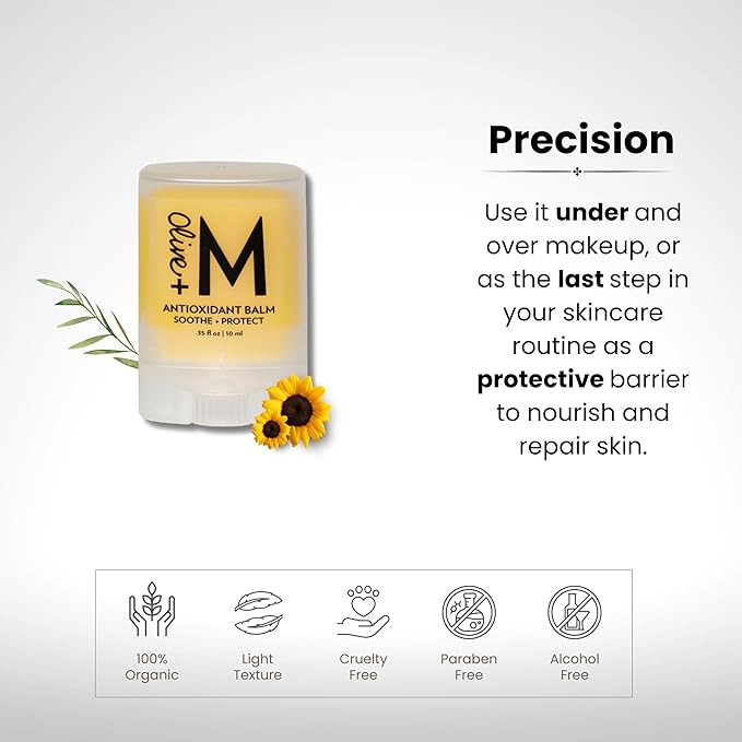 Miracle Face Balm Stick, Multi Balm Stick for Face, Skincare Anti-Wrinkle Face Miracle Balm, Under Eye Brightener, Face Moisturizer Infused with Pure Olive Oil, Vegan (0.35 fl. oz. / 10 ml)