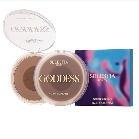 Goddess Contour Powder β Matte Sculpting Contour Makeup β Easy-to-Blend, Suitable for Various Skin Tones, 0.53 oz