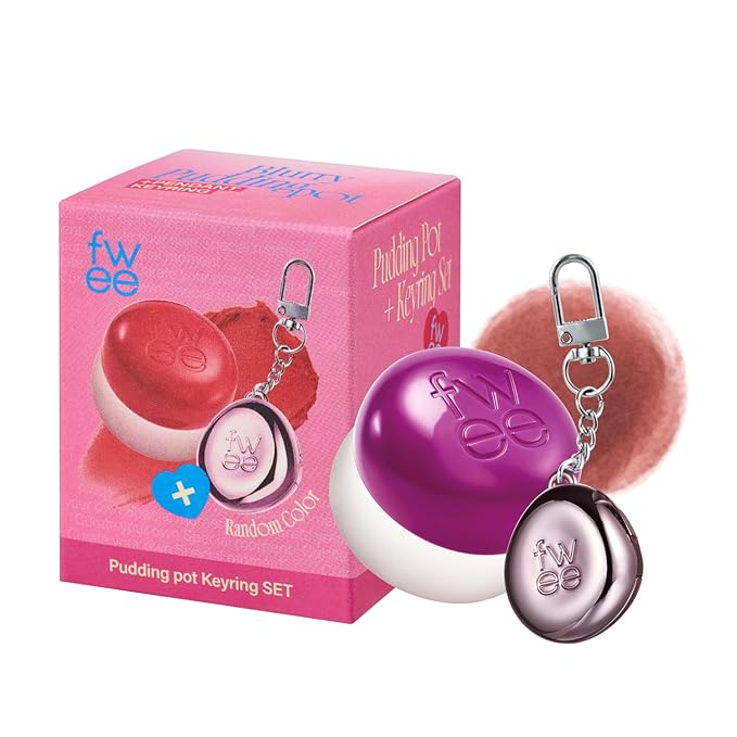 Blurry Pudding Pot + Keychain SET | Airbrushed Blush & Lip, Buildable Pigment, Long-lasting, Lightweight, Easy to Blend, Natural Soft Matte Finish Makeup β Chillβn (Rich Brown) | 0.17 oz