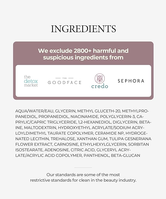 SERUMKIND Black Tulip Serum - Barrier Repair Antioxidant Korean Face Serum β Beta Glucan β Hydrating and Anti-aging β Vegan, Cruelty-Free, Unscented β 1.01 fl.oz.