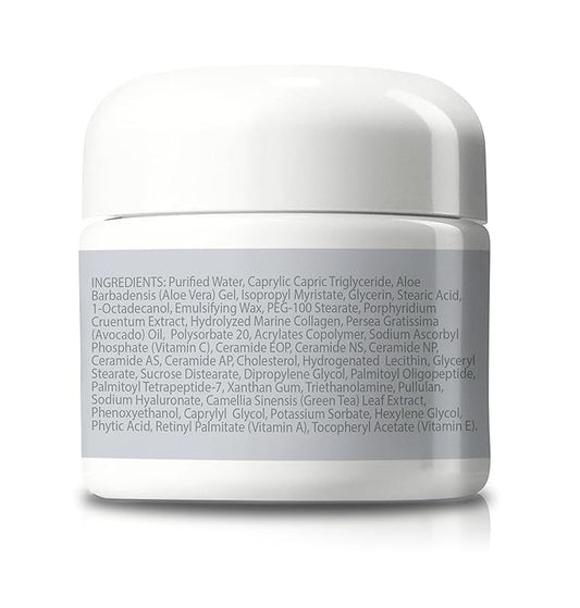 PRO 2X DERMA PROGENIX Cream - Anti Aging Cream - 2 Month Supply - Skin Firming Moisturizer with Vitamin C, Collagen, & Ceramides - Reduce Wrinkles Appearance - Improve Skin Tone, Texture, & Hydration