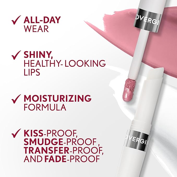 Covergirl Outlast All-day Moisturizing Lip Color, Plum Berry, 1 Count (Pack of 2) (Packaging may vary)
