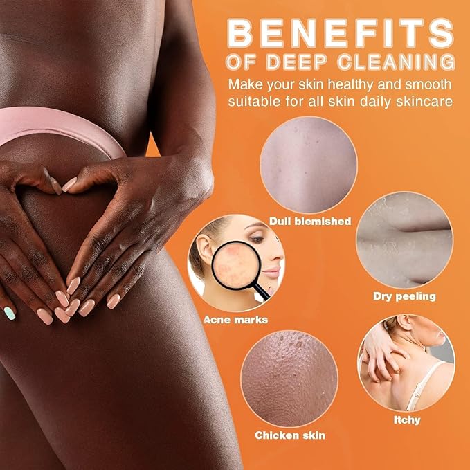 3 Pieces African Bath Sponge African Net Long Net Bath Sponge Exfoliating Shower Body Scrubber Back Scrubber Skin Smoother,Great for Daily Use (Yellow,Yellow,Yellow)