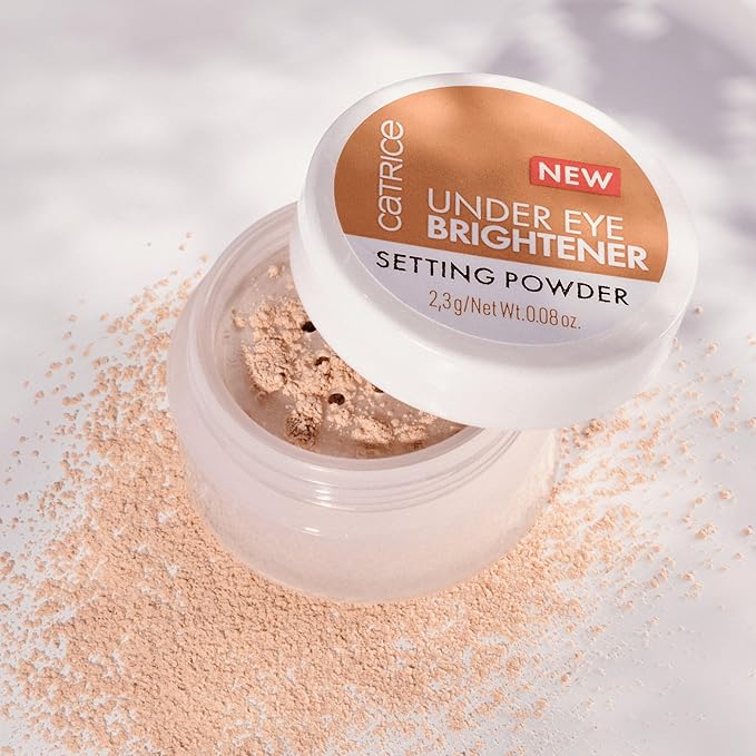 Catrice | Under Eye Brightener Setting Powder (020 | Warm Nude) | Brightening, Soft Focus Effect Enriched with Hyaluronic Acid for Flawless Radiant Skin | Vegan & Cruelty Free