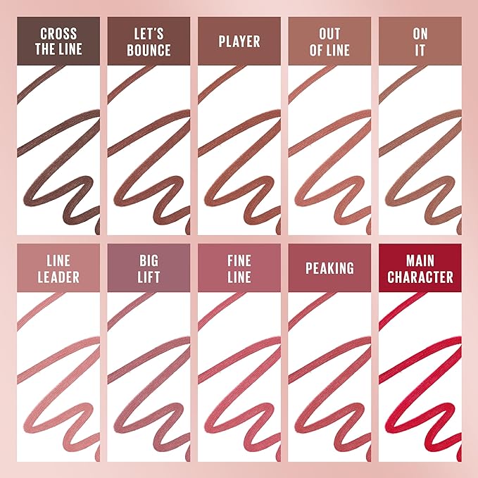 Maybelline Lifter Liner Lip Liner Pencil with Hyaluronic Acid, Big Lift, 1 Count
