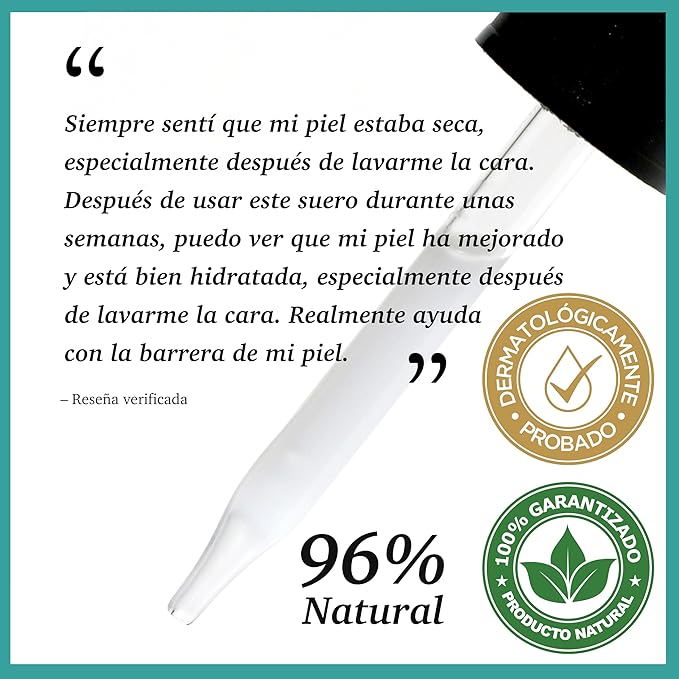Made in USA Natural PURIFECT Facial Serums - 30 ml - Ceramide - Repair Dryness - Good for Dryness, Itching, and Inflammatory Skin - Fast Absorbing + Non Greased Formula