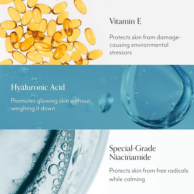 Bliss Glow & Hydrate Niacinamide Serum | 5% Niacinamide + Hyaluronic Acid + Antioxidants | Clinically Balanced for Brighter, Smoother, Hydrated Skin |Clean, Vegan & Cruelty-Free | 1 Fl Oz