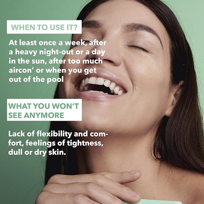 Élixir Intense - Nourishing Facial Sheet Mask - Hydrating & Brightening - With Hyaluronic Acid & Squalene - Nourishing, Firming & Revitalizing - Multi-Active Serum Formula - 1 Pack