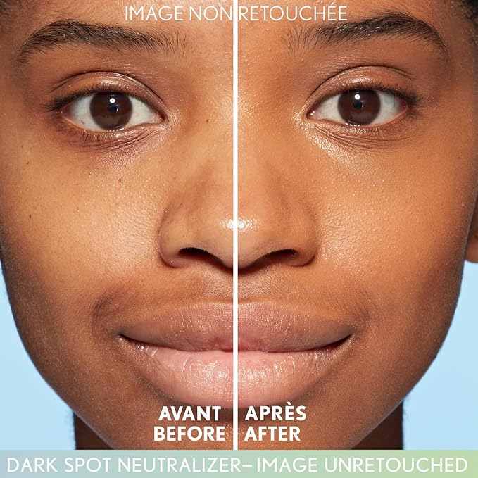 COVERGIRL Clean Fresh Skincare Color Correcting Serum Moisturizer Primer, Dark Spot Neutralizer, For Deep Skin Tones