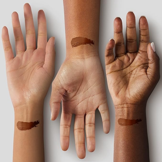 Black Radiance Color Perfect Foundation Stick with Soft Brush Applicator Duo β Buildable, Blendable Versatile Pigment-Rich Formula - Cocoa Bean