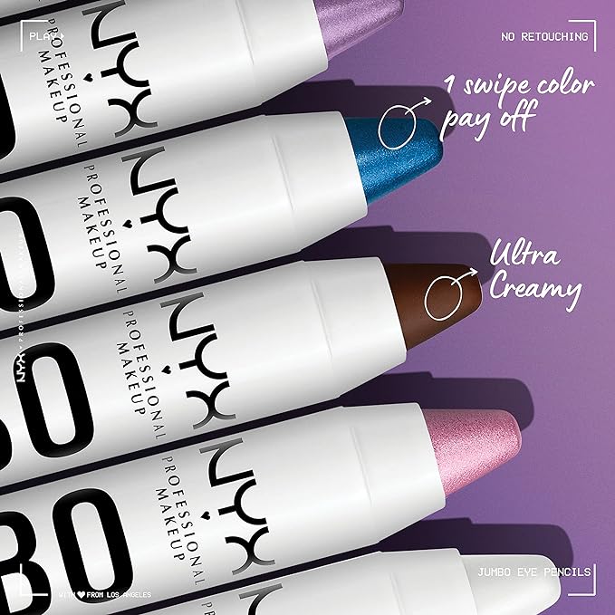 NYX PROFESSIONAL MAKEUP Jumbo Eye Pencil Bundle - Cupcake (Pink) & Milk