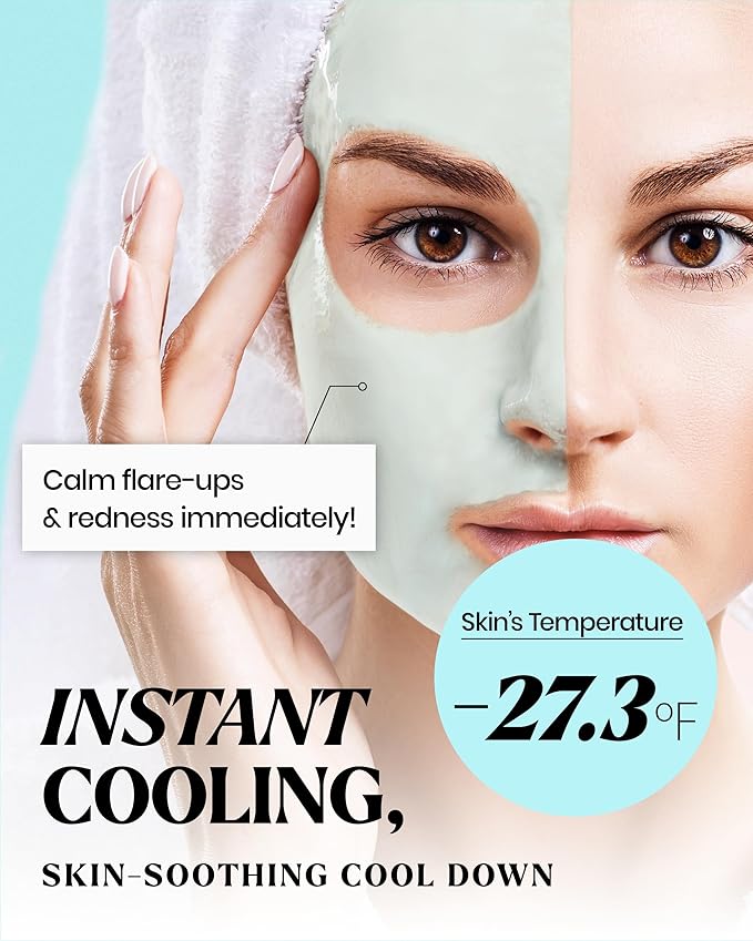 LINDSAY Premium Modeling Pack - Korean Skin Care Face Modeling Mask β Refreshing & Hydrating Face Mask Spa Facial Peel-off Mask (35.2 Ounce, Tea Tree)