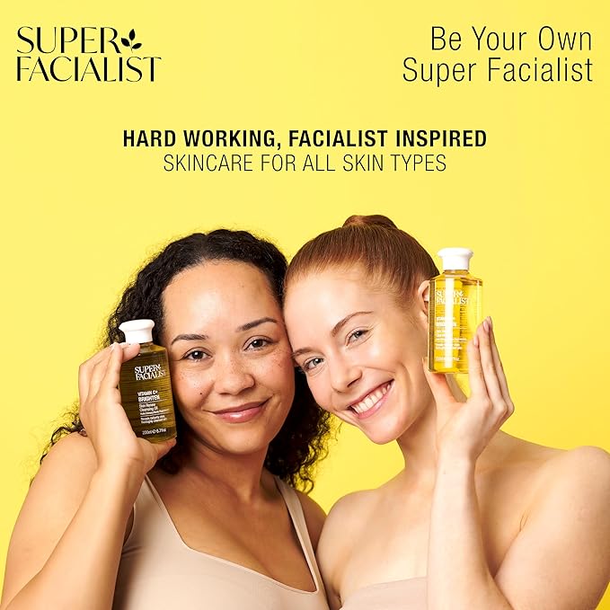 Super Facialist Skin Perfecting Primer - Base Face Primer to Hydrate, Protect & Refine with Colour Corrector Technology, Hyaluronic Acid & Niacinamide, Vegan Friendly Make Up Primer, 30ml