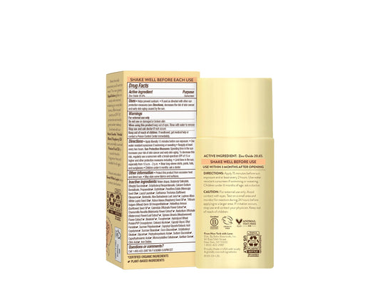 Babo Botanicals Daily Sheer Mineral Sunscreen Fluid SPF50 - Natural Zinc Oxide - Passion Fruit Oil - Fragrance Free - Ultra-Lightweight - For Face - For all ages