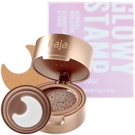KAJA Glowy Stamp | Blendable Liquid Highlighter | 02 Dreamy | Cruelty-free, Vegan, Paraben-free, Sulfate-free, Phthalates-free, K-Beauty