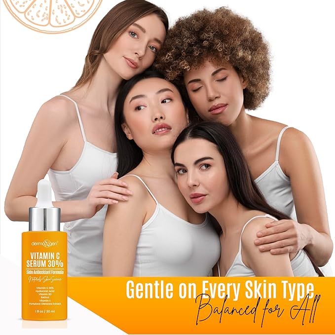 30% Vitamin C Serum for Face - Natural & Organic Anti Wrinkle & Skin Rejuvenator Moisturizer with Hyaluronic Acid & Vitamin E - Powerful Anti Aging Serum - Age-Defying Beauty Regimen- 1FL OZ