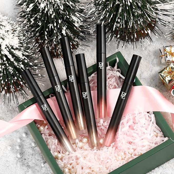 Liquid Eyeshadow Shimmer, Metallic Bronze Eyeshadow Makeup for Girl Women, Warm Eye Look, High-Impact, Glittery Finish, One-Swipe Coverage, No Transfer, No Fading, Long Wearing for 24 Hours, #4