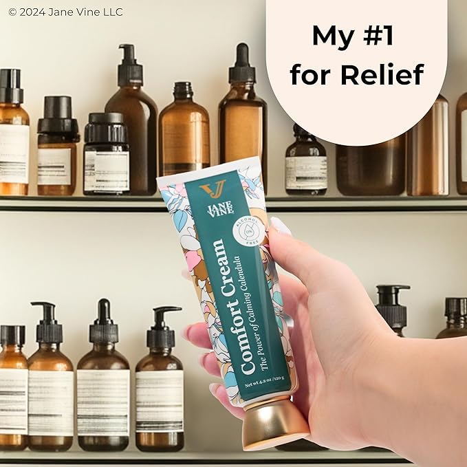 Calendula Cream β Radiation Relief Cream and Sunburn Relief for Itchy or Sun-Exposed Skin β With Aloe, Jojoba, and Dandelion β Alcohol Free & Unscented Calendula Ointment β 4.2 oz