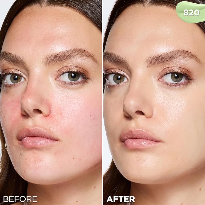 L'OrΓ©al Paris Makeup Magic Skin Beautifier BB Cream Tinted Moisturizer, Anti-Redness, 1 fl oz, 2 Count