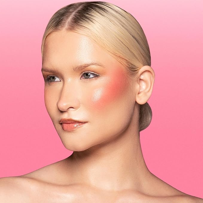 Juvia's Place Blushed Liquid BlushLighter Rose Glow - Liquid Blush for Cheeks with Luminous Glow, Long-Wearing, Buildable & Highly-Pigmented Makeup Blush, Easy to Blend Liquid Blush