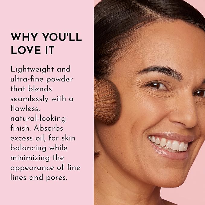 Talc Free Skin Smoothing Powder, Light Medium, Tan, 0.34 Ounce (Pack of 1)