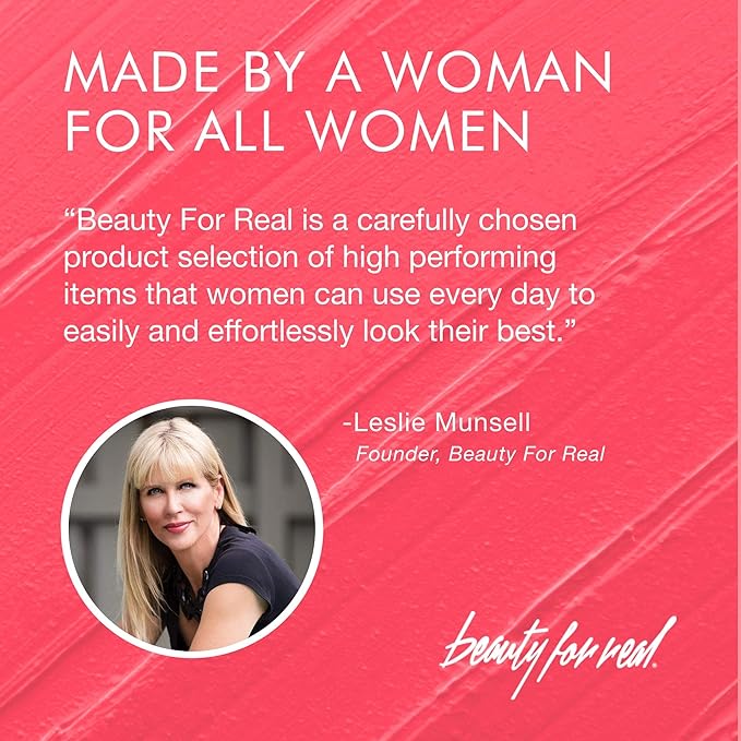 Beauty For Real MVP Tinted Moisturizer & Concealer, Medium 3 - Also Acts as a Primer, SPF 25 Sunscreen & Complexion Perfector - Anti-Aging Hydration & Coverage - 1.5 fl oz