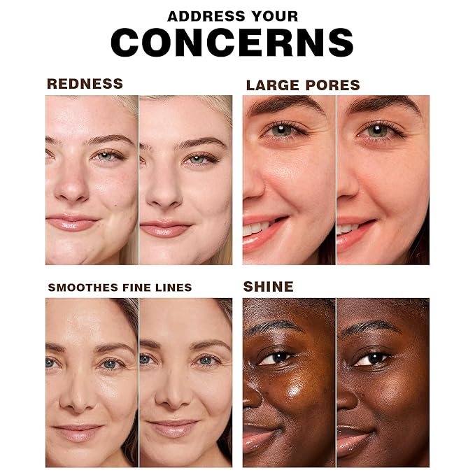 Blurring Balm Powder, Setting Translucent Foundation Primers, Oil Control Concealer Pressed Cream Waterproof Sweatproof Making Long Lasting Makeup Primer (#04 Charm, 0.16 oz)