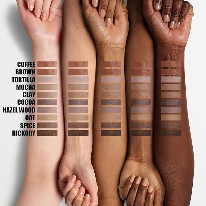 FOCALLURE Cream Contour Stick, Matte Bronzer Stick, Professional Face Shaping & Contouring Stick Makeup, Easy to Apply with Buildable Coverage, Long Lasting & Sweatproof, HICKORY