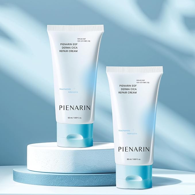 EGF Derma Cica Repair Cream, for Glass Skin βSoothes Redness, Repairs Barrier, and Reveals Dewy Glow l Korean Skincare for Sensitive Skin 1.69 oz (50ml)