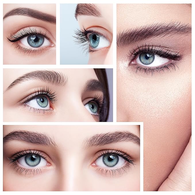 Beauty7 Mixed Volume Under Bottom Lower Individual False Eyelash Extension Tray Matte Synthetic Mink Lash (0.15 Thickness, J Curl)