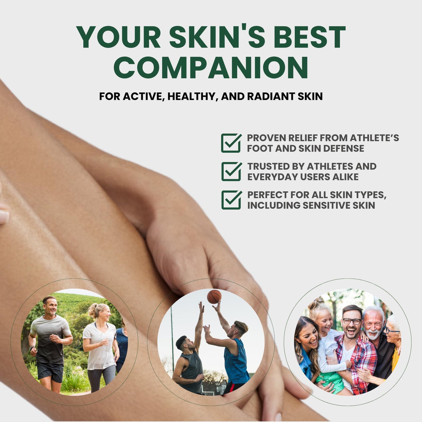 KESMEDIK Tea Tree Oil MaxTherapy Balm, Itchy Skin Relief, Soothing for Rashes, Jock Itch, Athlete’s Foot, Chafing, Insect Bites, Folliculitis, Dry Sensitive Skin, Effective & Safe for All Ages, 1-Pack