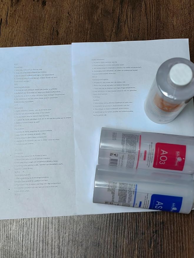 Aqua Peeling Solution AS1 SA2 AO3 facial Serum Cleaning Liquid 400ml Moisturizing Skin Care for facial machine solution