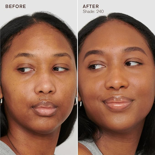 Ami ColΓ© Skin-Enhancing Stick Foundation (240 - deep brown with yellow tones), 0.20 oz