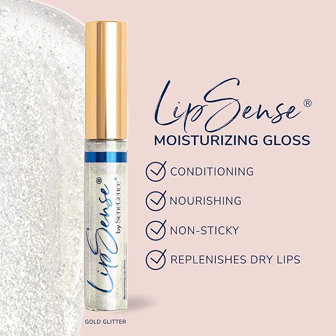 SeneGence LipSense Moisturizing Gloss β Hydrating, Long-Lasting Gloss with Shea Butter & Vitamin E, Vegan & Paraben-Free