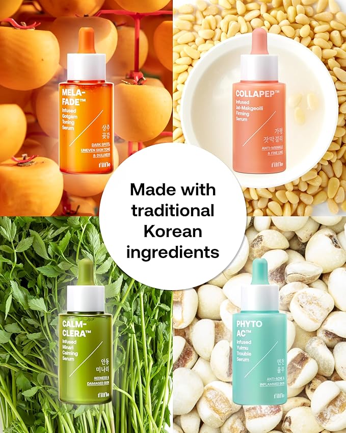 Collapep Infused Jat-Makgeolli Firming Serum, Korean Traditional Fermented Ingredients, Nourishing, Hydrating Serum for Fine Lines, Pore and Rough Skin, Korean Skin Care, 1.52 Fl Oz