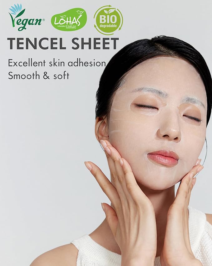 DERMAL Seoul Face Retinol 3X Daily Quick Mask 36 Sheet β Korean Skincare Vegan Tencel Facial Masks - Anti Aging, Wrinkle Improvement Mask Sheets with Collagen, LHA, Peptide