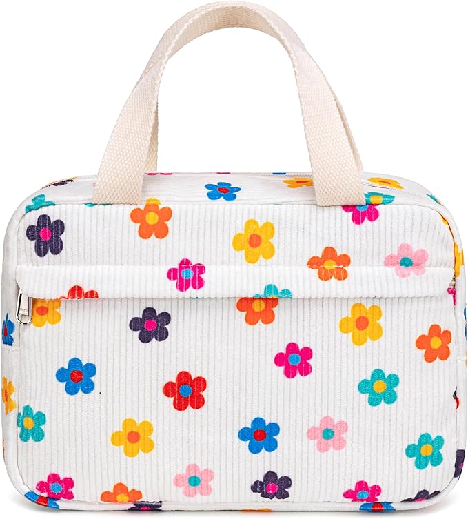 Makeup Bag for Women Cosmetic Bag Large Make Up Organizer Travel Toiletry Bags Waterproof Zipper Tote Pouch Purse for Girls