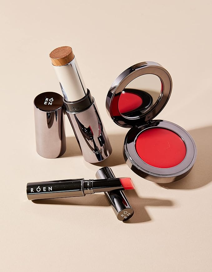 RΓEN - Cheeky Cream Blush | Vegan, Cruelty-Free, Clean Makeup (Sunlit Coral)