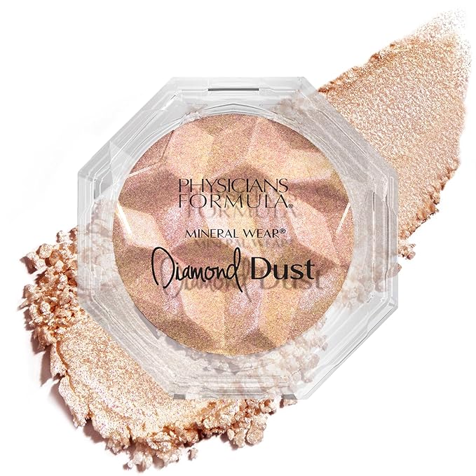 Physicians Formula Mineral Wearยฎ Diamond Dust - Illuminating Minerals, Natural-Looking & Radiant Highlighting Finish - Luminous Gleam