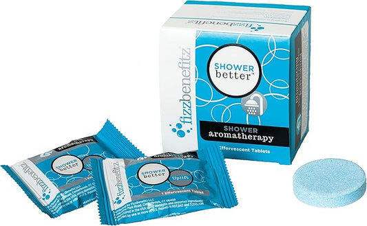 Aromatherapy Shower Bombs - Uplifting Steamer Tablets Release Scents in Warm Water - Bath Bomb for The Shower Creates a Soothing Vapor - Vaporizing Soothers