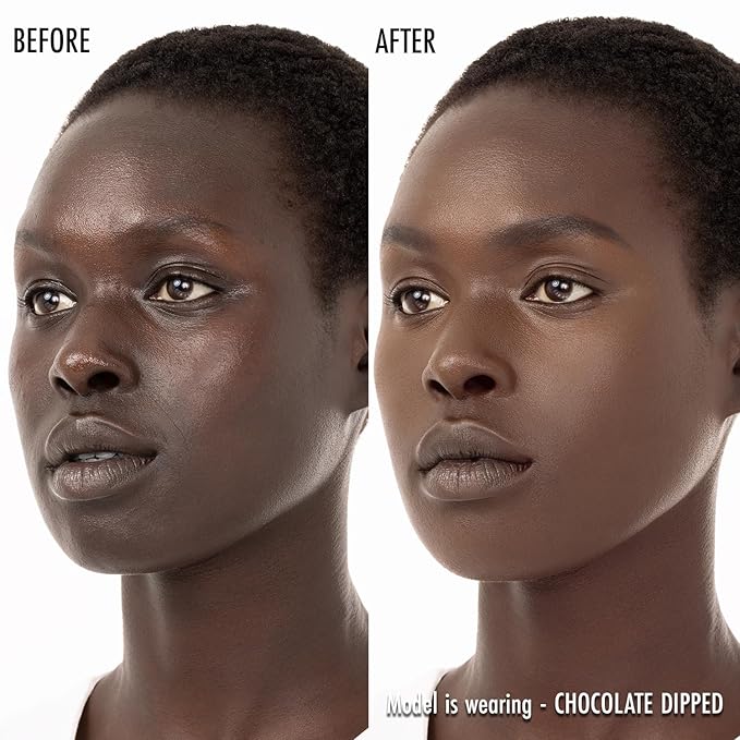 Black Radiance Color Perfect Foundation Stick with Soft Brush Applicator Duo β Buildable, Blendable Versatile Pigment-Rich Formula - Cocoa Bean