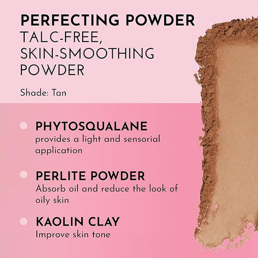 Talc Free Skin Smoothing Powder, Tan, 0.32 oz / 9.1 g